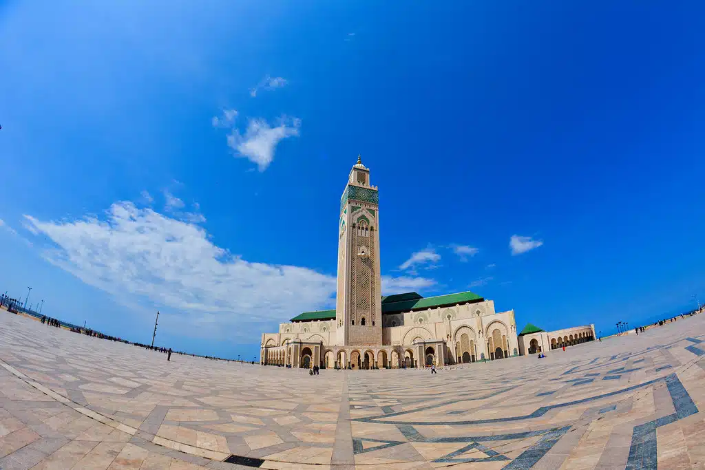 Casablanca monuments Morocco Casablanca mosque