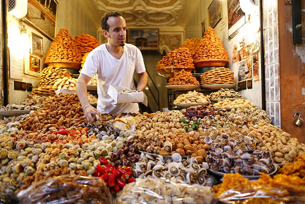 Sweets Marrakech medina Marrakech travel from Casa