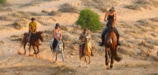 Horse-ride-Agafay-desert