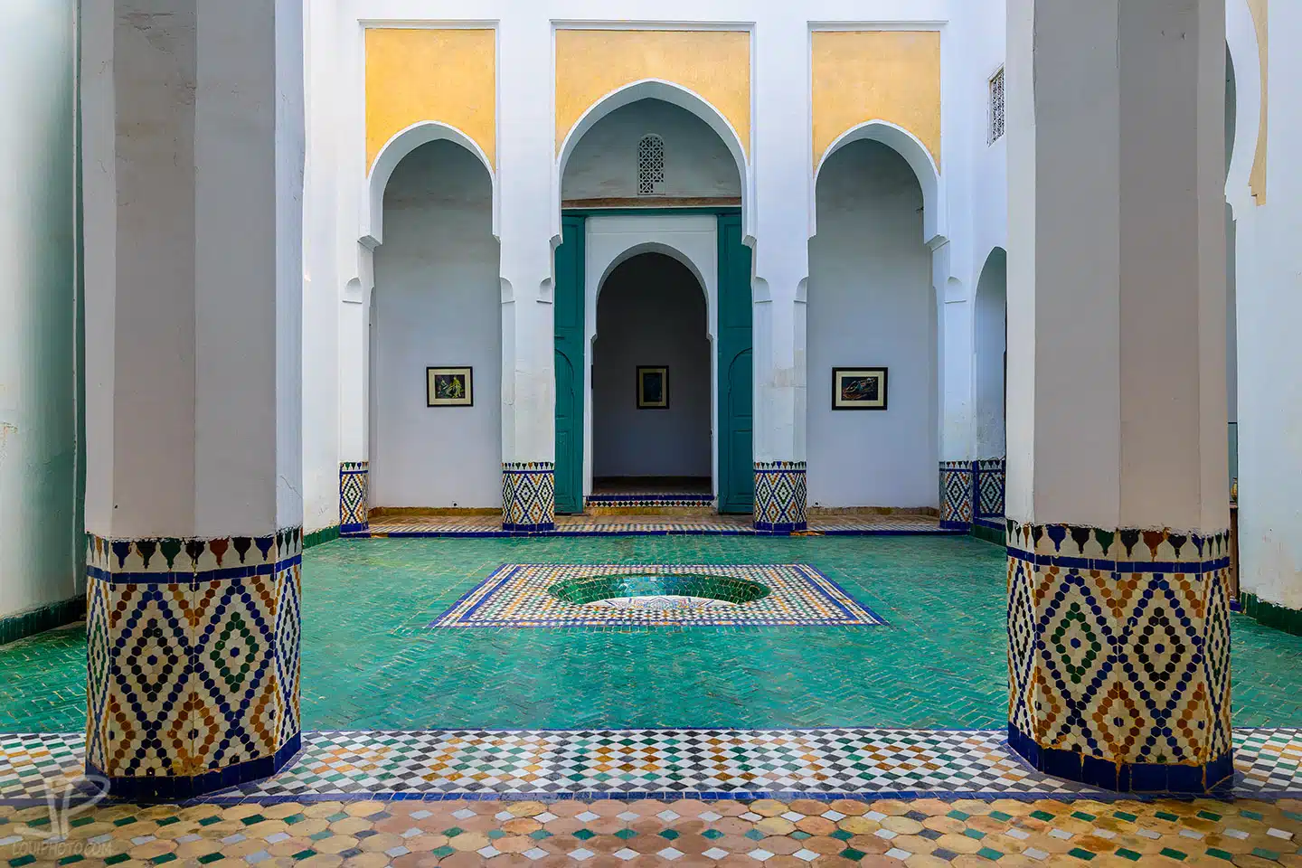 Backyard in Marrakech Museum, Imperial Morocco from Casablanca Imperial Morocco from Casablanca