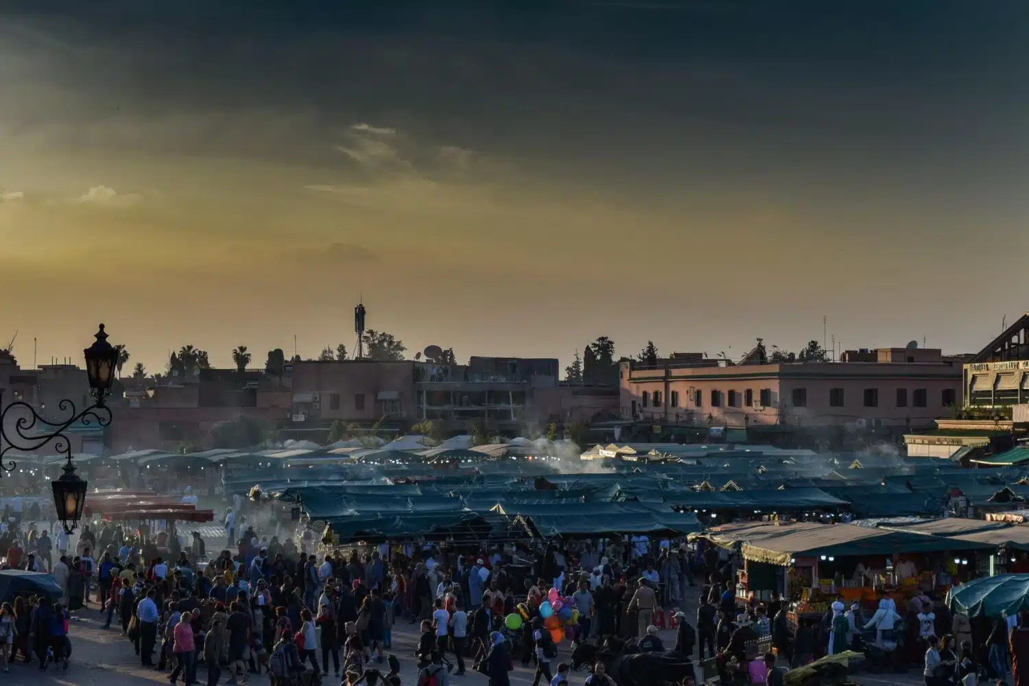 Jemaa el Fna Marrakech 14 days around morocco tour fro fez