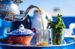 Tea ceremony Moroco