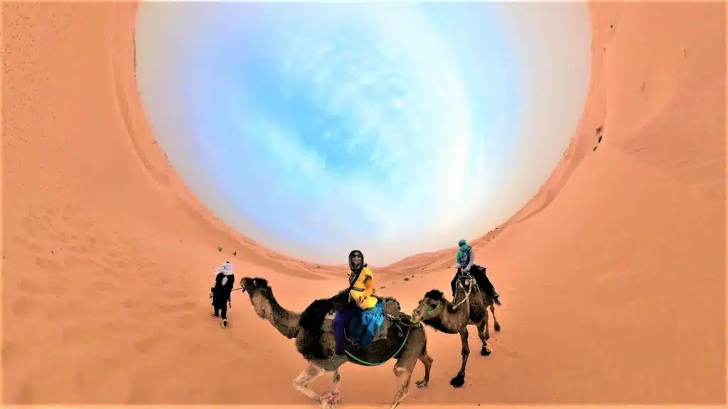 sahara desert camel trekking morocco