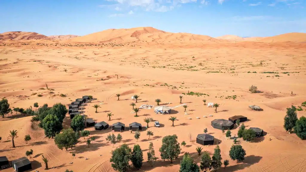 Sahara desert camp Morocco tours from Singapore