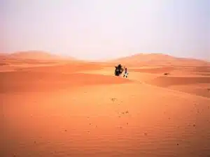 Camel ride Merzouga Desert Morocco