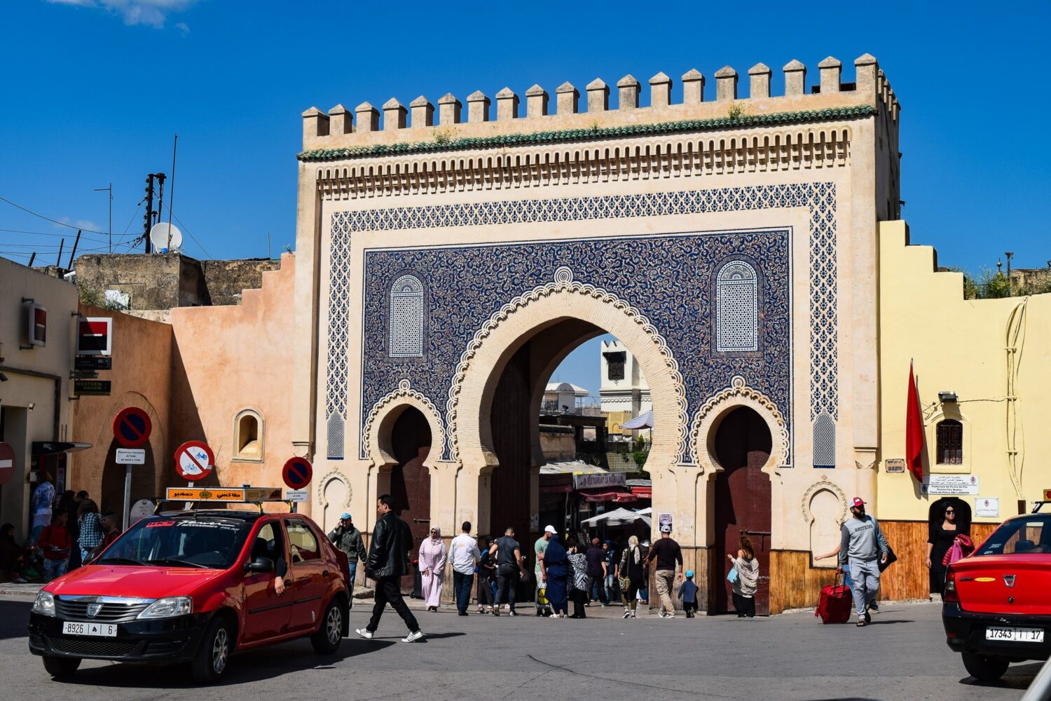 Fez blue gate