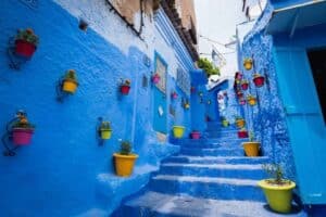 the bleu city Chefchaouen