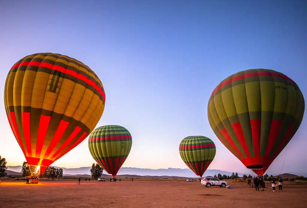 Hot Air Balloon ride Marrakech Marrakech activities