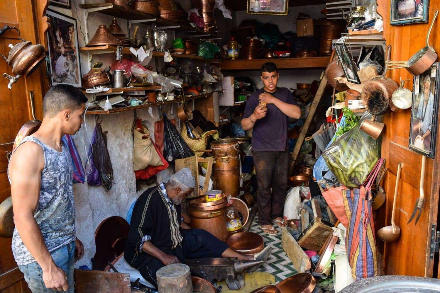 Artisans Fez medina